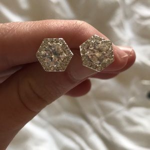 Diamond inspired earrings